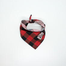 Load image into Gallery viewer, Red and Black Plaid
