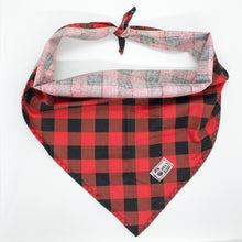 Load image into Gallery viewer, Red and Black Plaid
