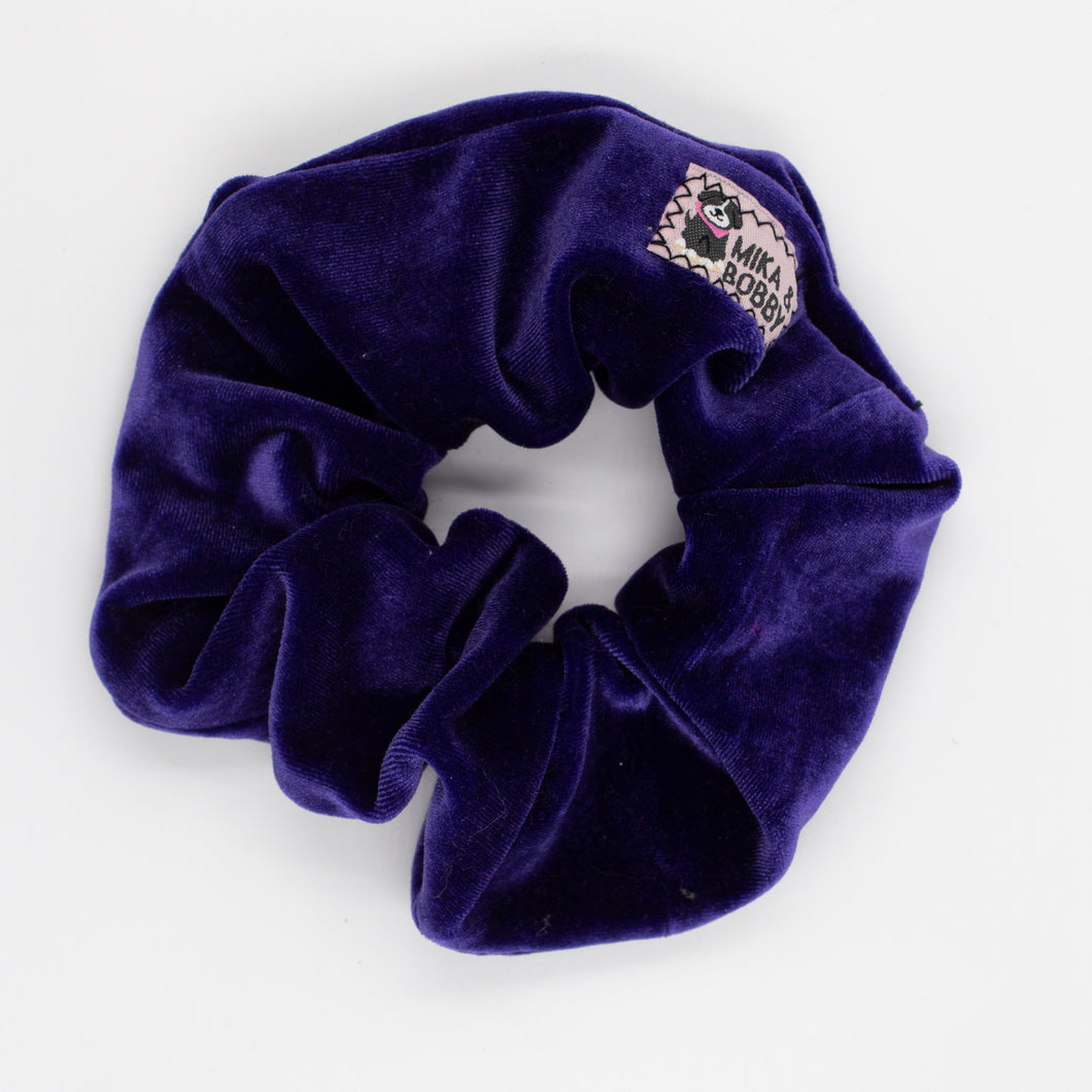 Scrunchie Purple Velvet