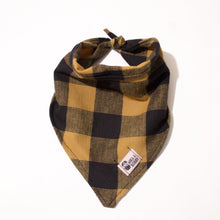 Load image into Gallery viewer, Winter Black &amp; Yellow Plaid
